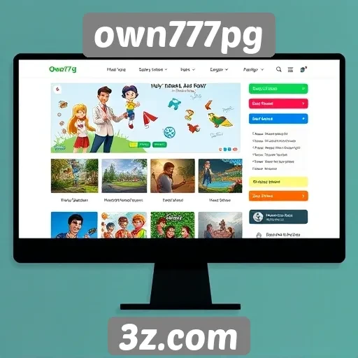 Avaliação do design e interface do site own777pg