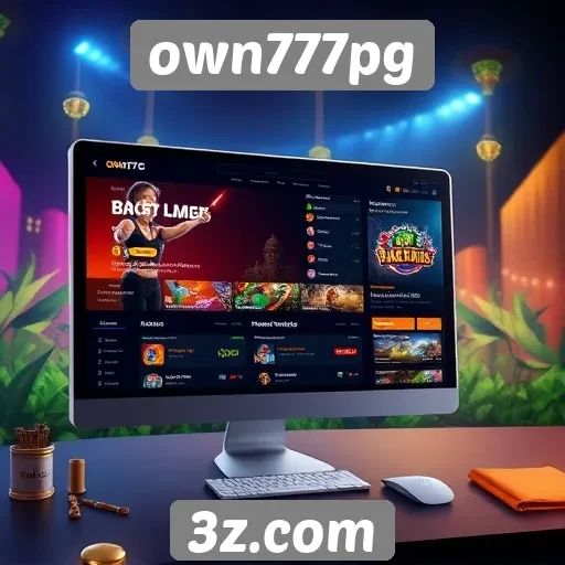 Interface e usabilidade do site own777pg